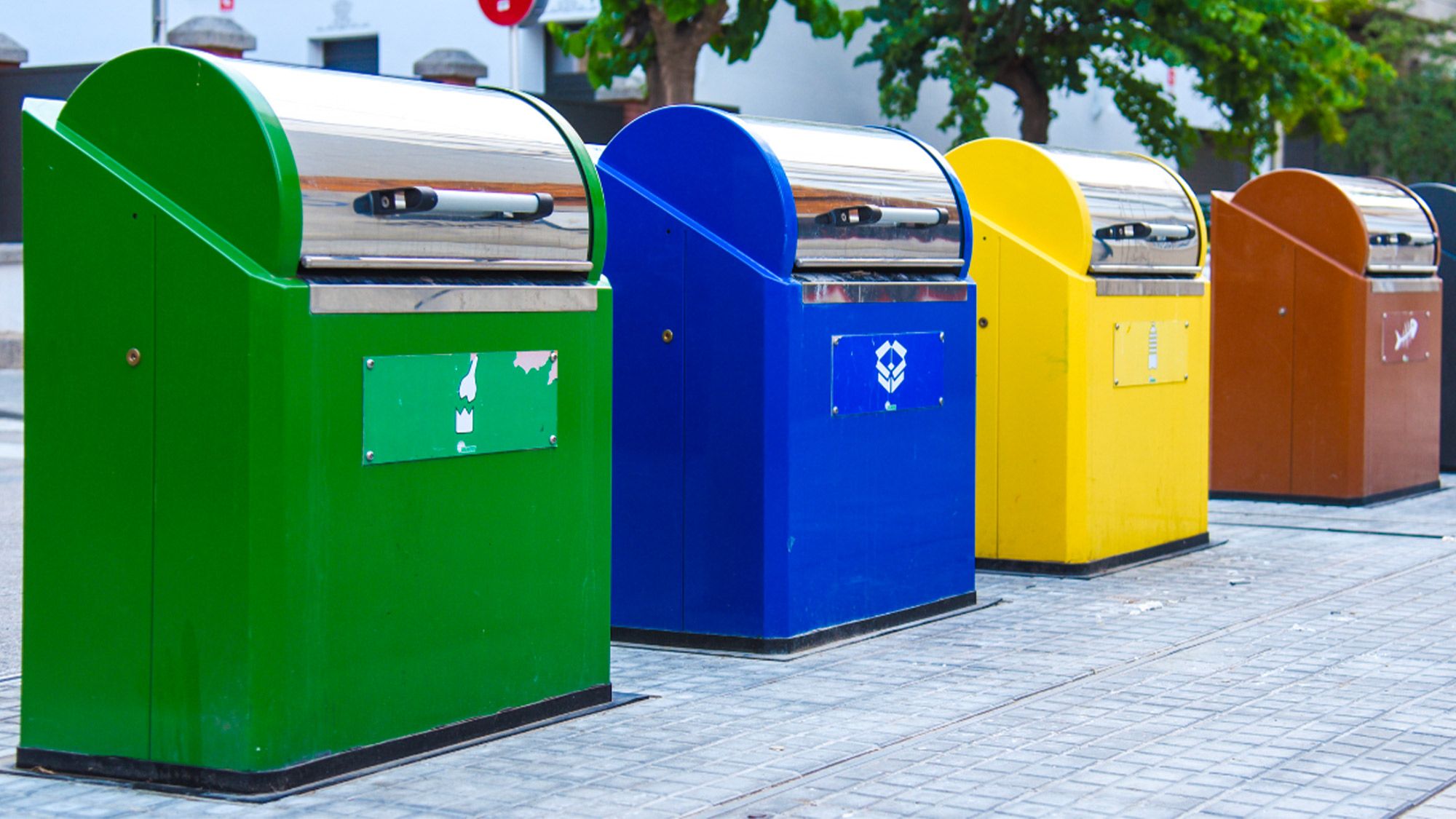 abri bac pour la collecte des biodéchets