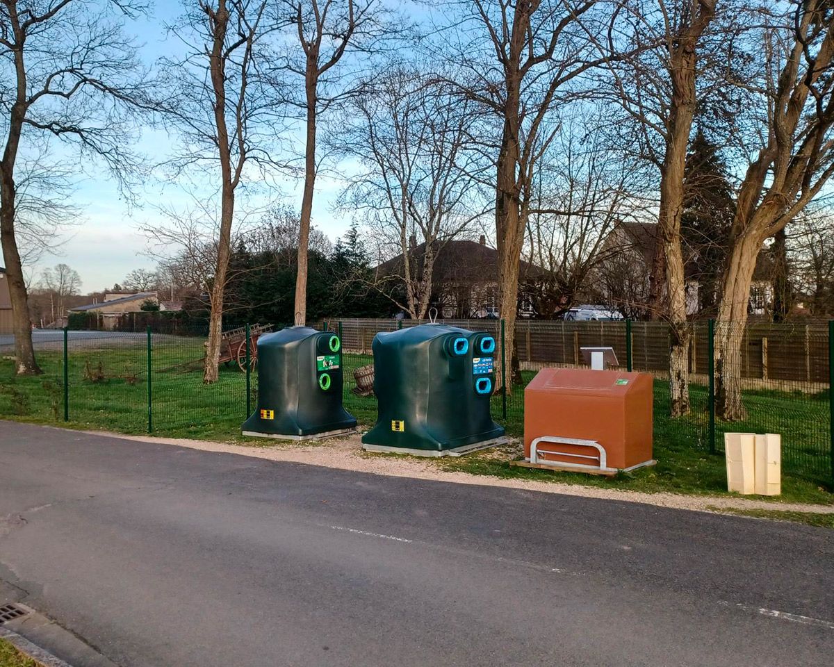 point d'apport volontaire biodéchets lamotte beuvron