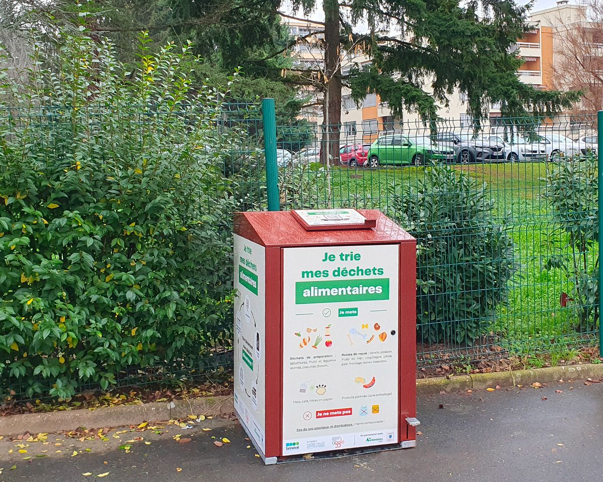 conteneur biodéchets 240 litres sytraival