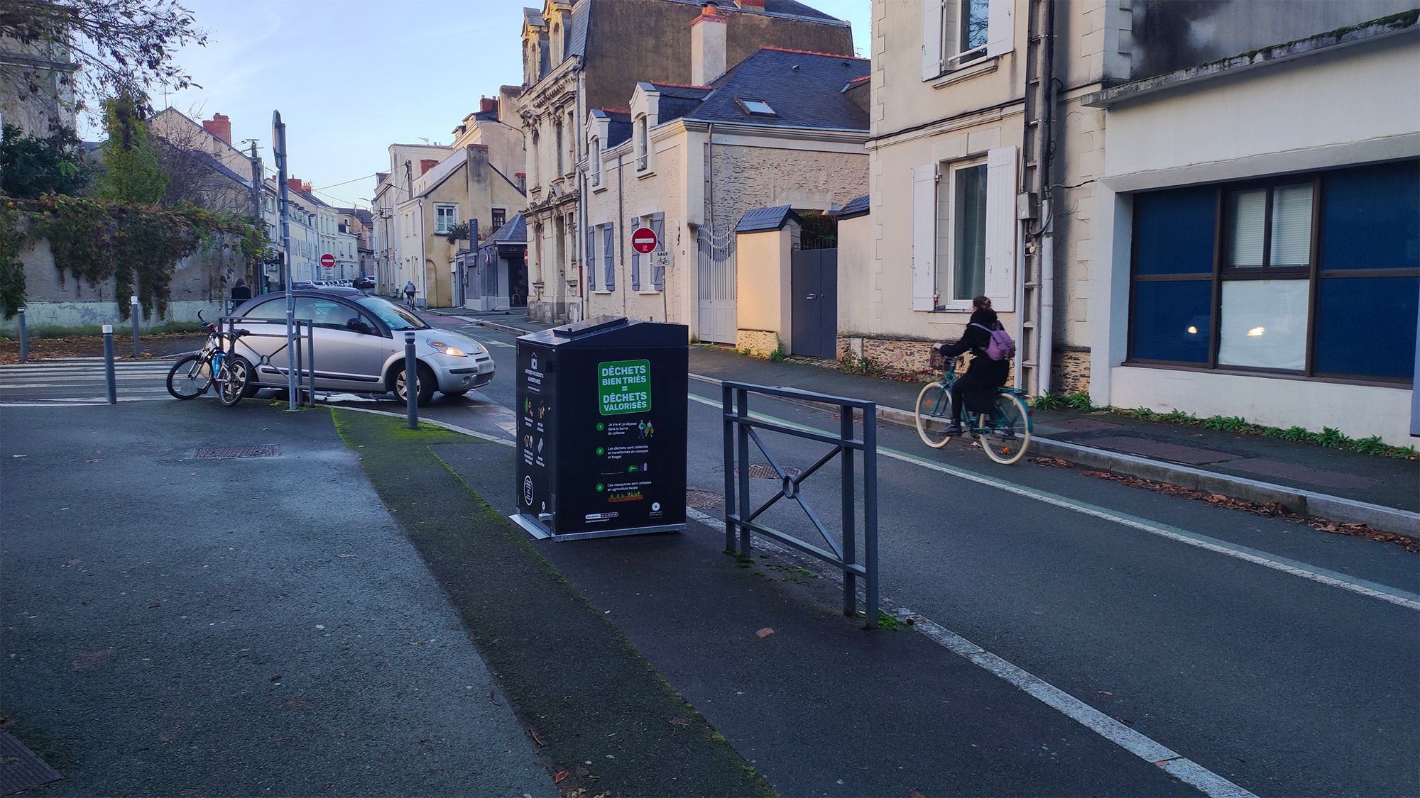 abri bac biodéchets angers loire métropole