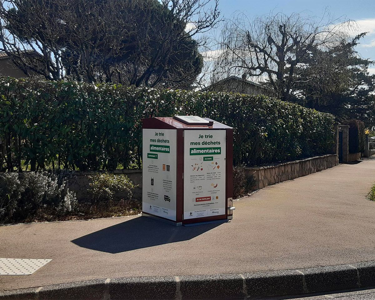 abri bac biodéchets 240 litres saone en beaujolais