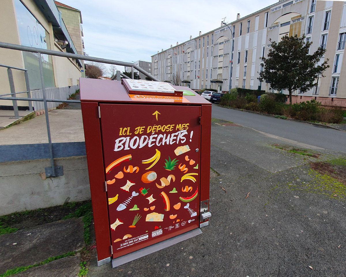 abri bac biodéchets 240 litres rochefort océan