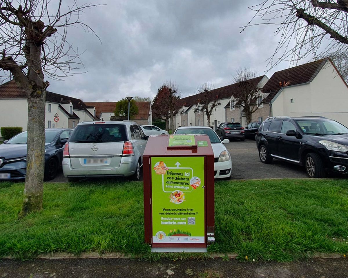 point d'apport volontaire biodéchets