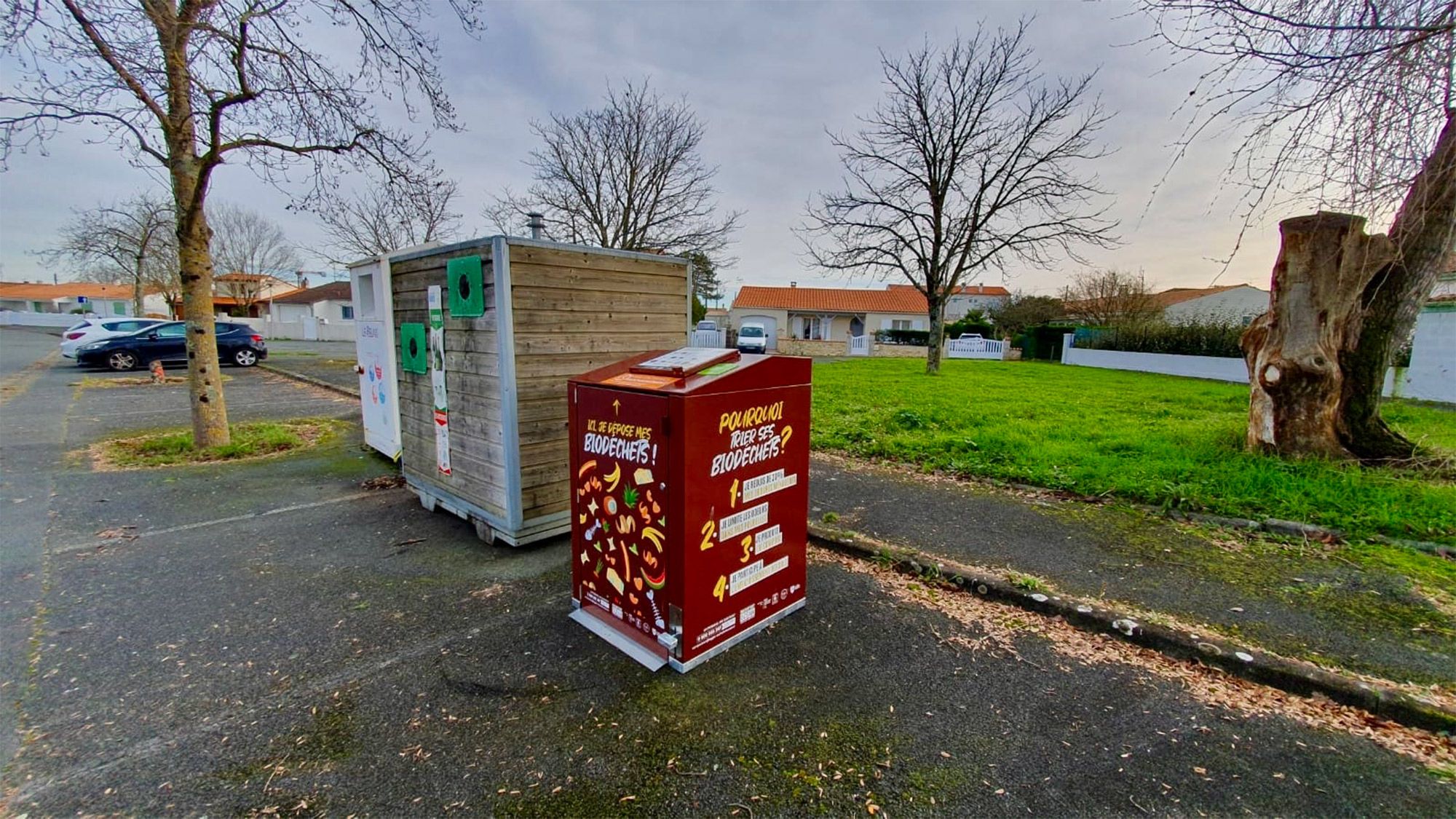 point d'apport volontaire à biodéchets rochefort