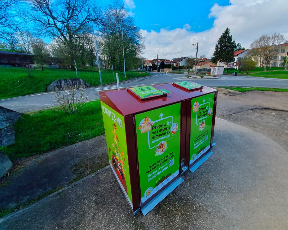 abri bac biodéchets 240 litres melun